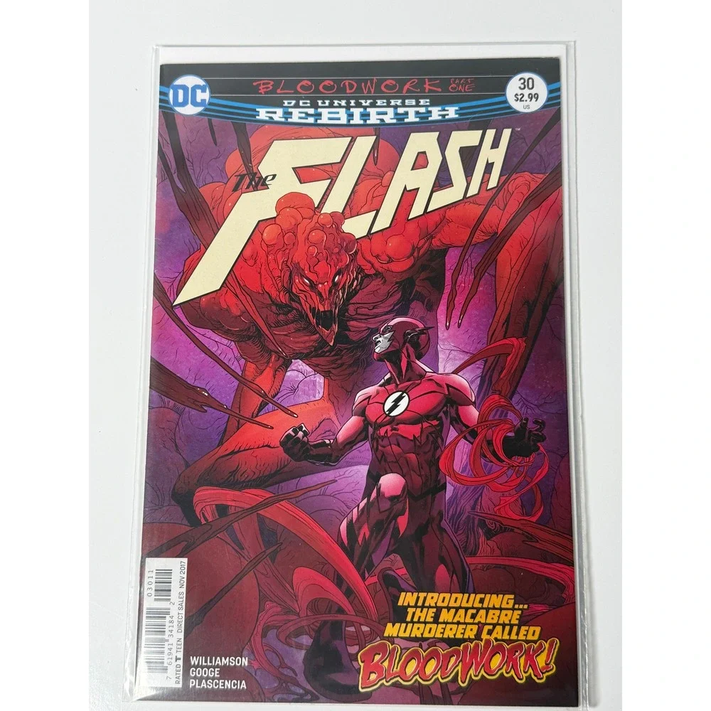 DC Universe Rebirth The Flash 30 Bloodwork Part One‎ 1st Appearance 2017